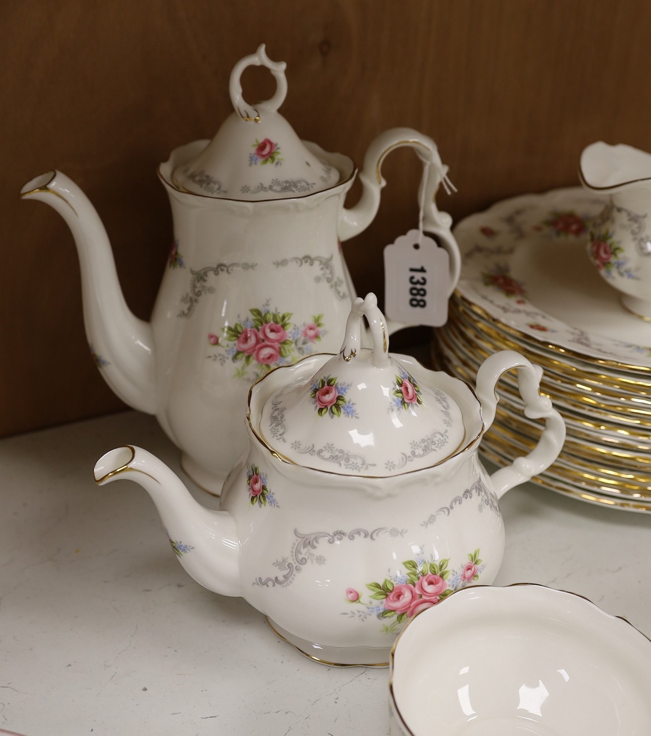 A large quantity of Royal Albert “Tranquility”, dinner and tea service